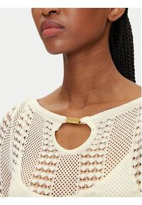 Marciano Guess Sukienka dzianinowa 5GGK45 5869Z Biały Regular Fit. Kolor: biały. Materiał: syntetyk #3