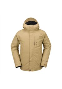 Kurtka narciarska Volcom Dua Gore-Tex. Kolor: wielokolorowy, zielony, brązowy, beżowy. Technologia: Gore-Tex. Sezon: zima. Sport: narciarstwo #1