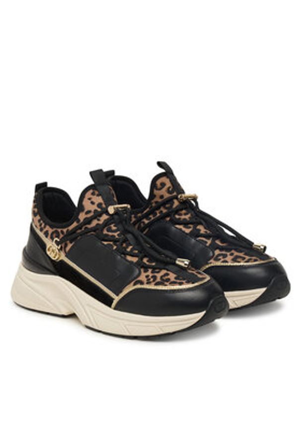 Liu Jo Sneakersy LJ01 02 BF5019 PX791 Czarny. Kolor: czarny. Materiał: skóra