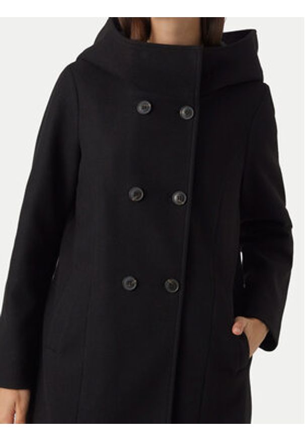 Vero Moda Płaszcz przejściowy Fortuneshila 10291044 Czarny Regular Fit. Kolor: czarny. Materiał: syntetyk