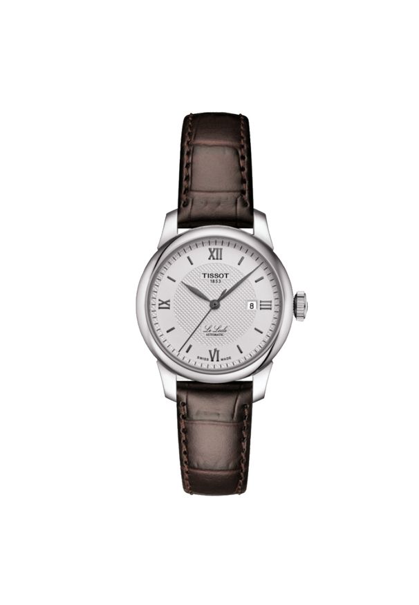 Zegarek Damski TISSOT Le Locle Automatic Lady (29.00) T-CLASSIC T006.207.16.038.00. Rodzaj zegarka: analogowe. Materiał: skóra. Styl: klasyczny, elegancki