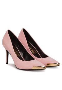 Versace Jeans Couture Szpilki 78VA3S50 Różowy. Kolor: różowy. Materiał: skóra. Obcas: na szpilce