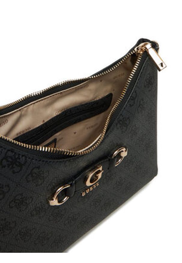 Guess Torebka HWSG86 54010 Czarny. Kolor: czarny. Materiał: skórzane