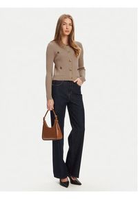Guess Kardigan W5YR09 Z0130 Beżowy Regular Fit. Kolor: beżowy. Materiał: syntetyk #3