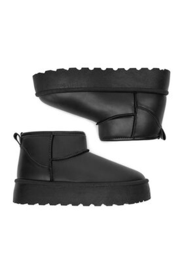 Jenny - JENNY Botki CEO-WSX23-19 Czarny. Kolor: czarny. Materiał: materiał