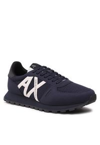 Armani Exchange Sneakersy XUX169 XV660 N151 Granatowy. Kolor: niebieski. Materiał: materiał #3