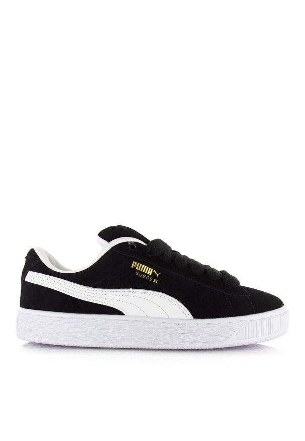 Buty do chodzenia męskie Puma Suede Xl. Kolor: czarny. Materiał: skóra, syntetyk. Model: Puma Suede. Sport: turystyka piesza