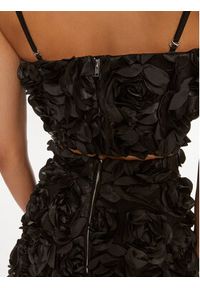 ROTATE Top Emili 112949100 Czarny Slim Fit. Kolor: czarny. Materiał: syntetyk #2