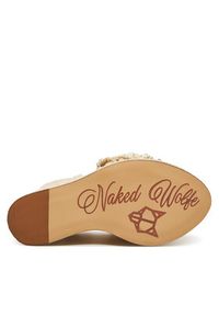 Naked Wolfe Espadryle Peony Beżowy. Kolor: beżowy. Materiał: materiał #3