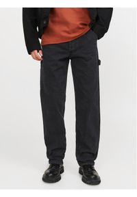 Jack & Jones - Jack&Jones Jeansy Eddie 12252802 Czarny Loose Fit. Kolor: czarny