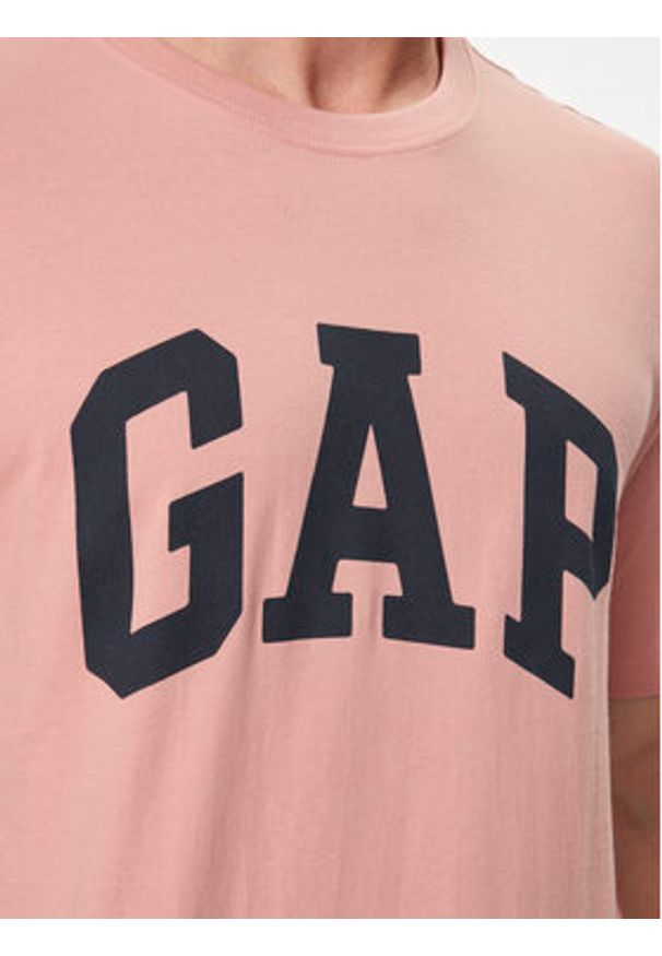 GAP - Gap T-Shirt 856659-07 Różowy Regular Fit. Kolor: różowy. Materiał: bawełna