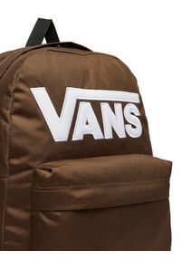 Vans Plecak VN000H4ZFST1 Brązowy. Kolor: brązowy. Materiał: materiał #4