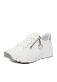 Rieker Sneakersy CEO-N6508-80 Biały. Kolor: biały. Materiał: syntetyk, skóra #8
