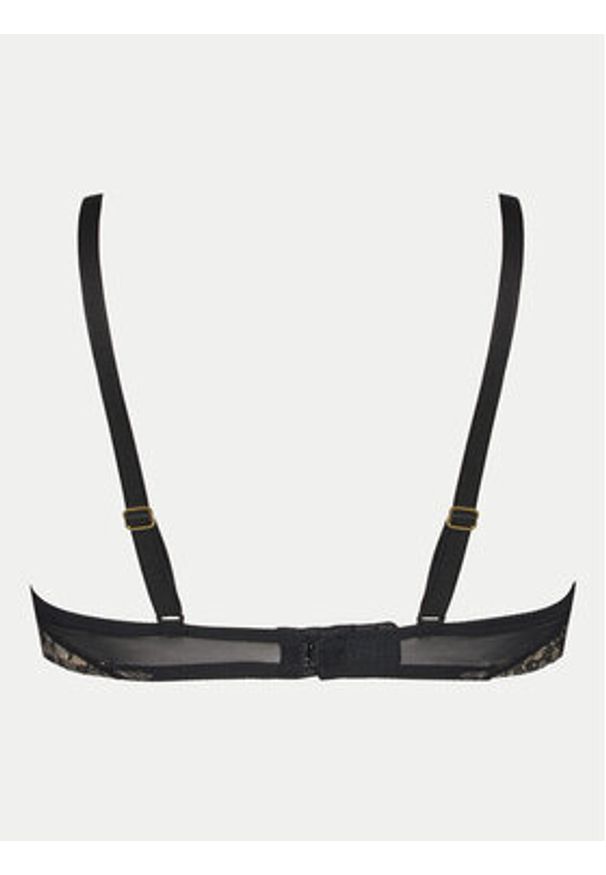 Chantelle X Biustonosz z fiszbiną Slash C010M9 Czarny. Kolor: czarny. Materiał: syntetyk