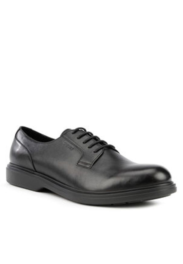 Geox Półbuty U Ottavio U16DCD 00043 C9999 Czarny. Kolor: czarny. Materiał: skóra