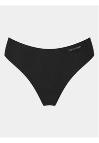 Calvin Klein Underwear Stringi 000QD5103E Czarny. Kolor: czarny. Materiał: bawełna