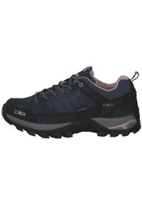 Buty trekkingowe damskie CMP Rigel Low wodoodporne. Kolor: szary, czarny, wielokolorowy, różowy. Styl: sportowy #2