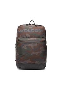 Volcom Plecak School Backpack D6522205 Khaki. Kolor: brązowy. Materiał: materiał