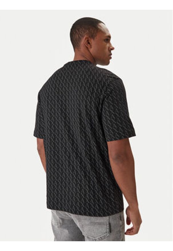 Armani Exchange T-Shirt XM001228 AF10356 FC026 Czarny Regular Fit. Kolor: czarny. Materiał: bawełna