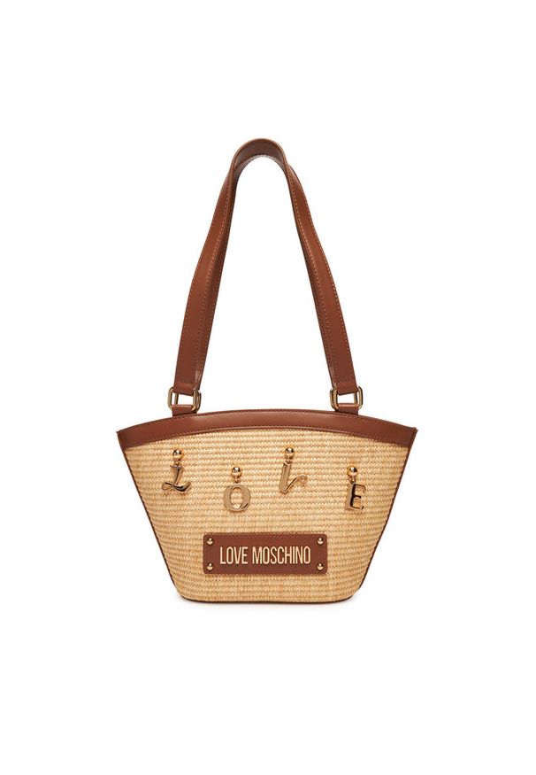 Love Moschino - Torebka LOVE MOSCHINO. Kolor: brązowy