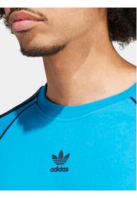 Adidas - adidas T-Shirt SST IS2830 Niebieski Regular Fit. Kolor: niebieski. Materiał: bawełna #4