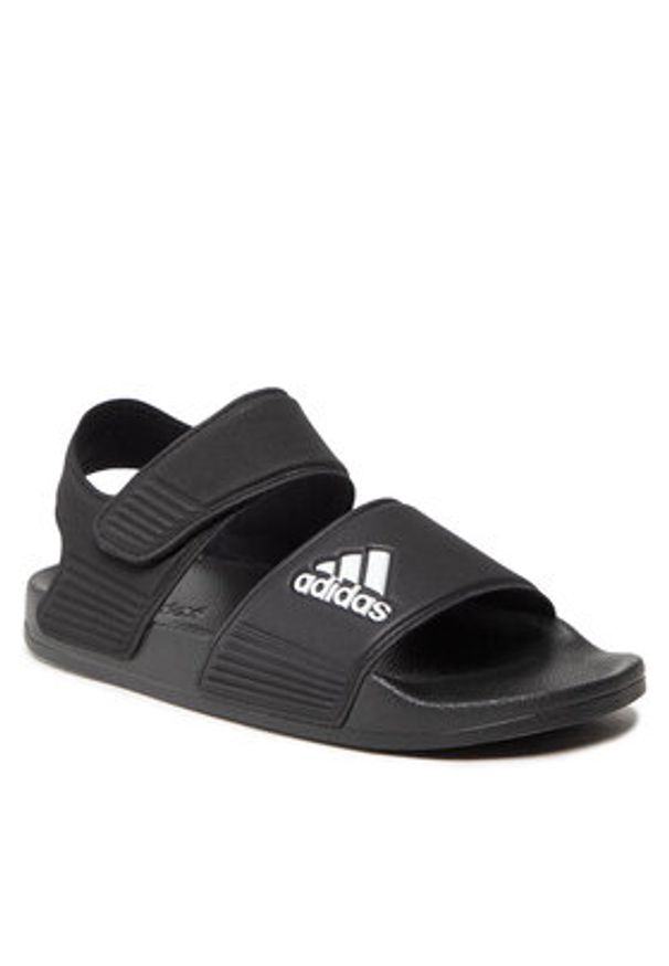 Adidas - adidas Sandały Adilette Sandal K GW0344 Czarny. Kolor: czarny. Materiał: materiał