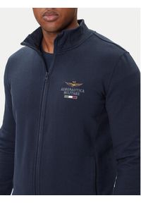 Aeronautica Militare Dres 252TF0102UF00662 Granatowy Regular Fit. Kolor: niebieski. Materiał: bawełna #5