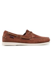 Sebago Mokasyny Portland Flesh Out 7111PTW Brązowy. Kolor: brązowy. Materiał: skóra, zamsz