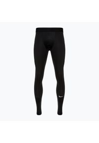 Legginsy treningowe męskie Nike Pro Warm. Kolor: czarny