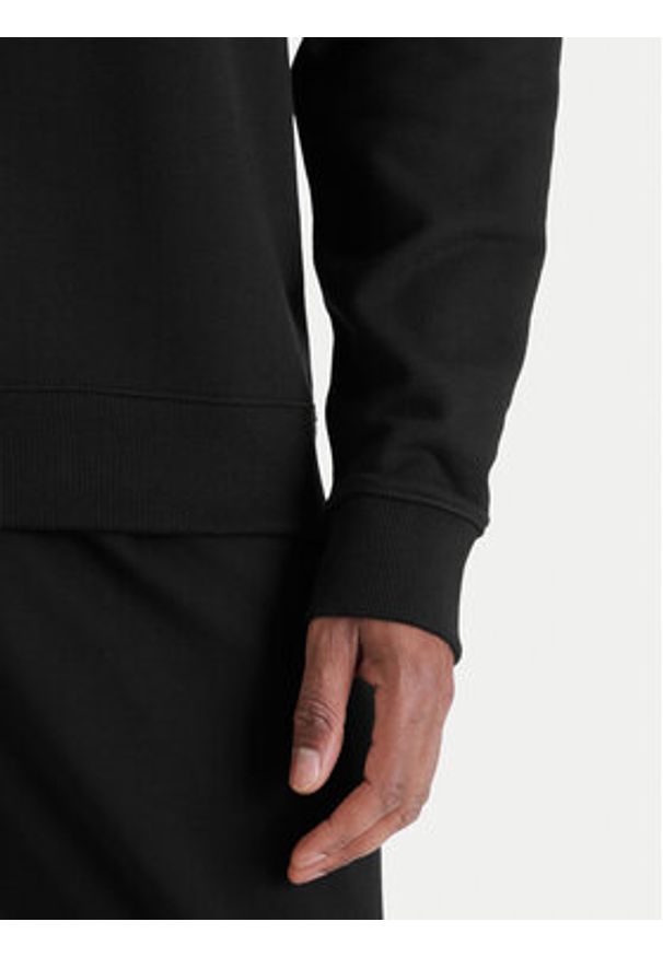 Hugo - HUGO Bluza Nixalien 50560053 Czarny Regular Fit. Kolor: czarny. Materiał: bawełna