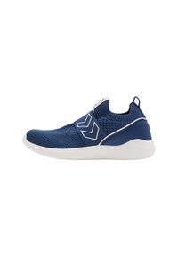 Trenerzy dla dzieci Hummel Knit Slip-On Recycle. Zapięcie: bez zapięcia. Kolor: niebieski