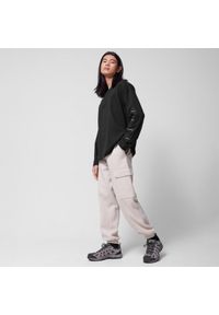 outhorn - Spodnie dresowe joggery męskie - kremowe. Kolor: kremowy. Materiał: dresówka #8