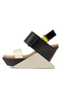 United Nude Sandały Delta Wedge Sandal 1041358016 Brązowy. Kolor: brązowy #3