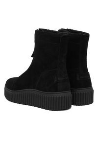 Marc O'Polo Botki SS2M3031 Czarny. Kolor: czarny. Materiał: zamsz, skóra #4
