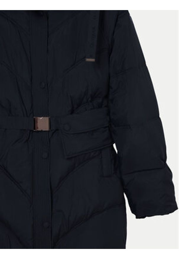 Desigual Kurtka zimowa Copenhague 24WWEWA9 Czarny Relaxed Fit. Kolor: czarny. Materiał: syntetyk. Sezon: zima
