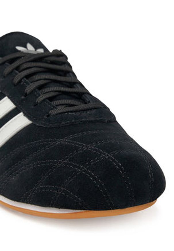Adidas - adidas Sneakersy Taekwondo JQ0557 Czarny. Kolor: czarny. Materiał: zamsz, skóra