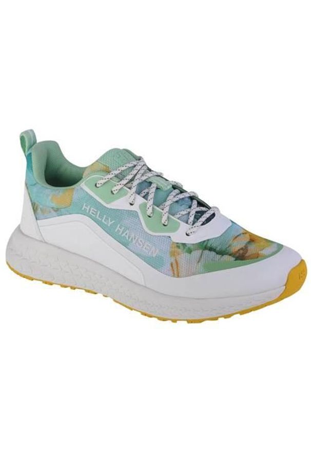Buty do chodzenia damskie Helly Hansen Eqa W. Zapięcie: sznurówki. Kolor: zielony, biały, wielokolorowy. Materiał: syntetyk, tkanina, materiał. Szerokość cholewki: normalna. Sport: turystyka piesza
