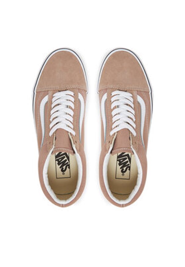 Vans Tenisówki Old Skool VN000D6WE2V1 Beżowy. Kolor: beżowy. Materiał: zamsz, skóra