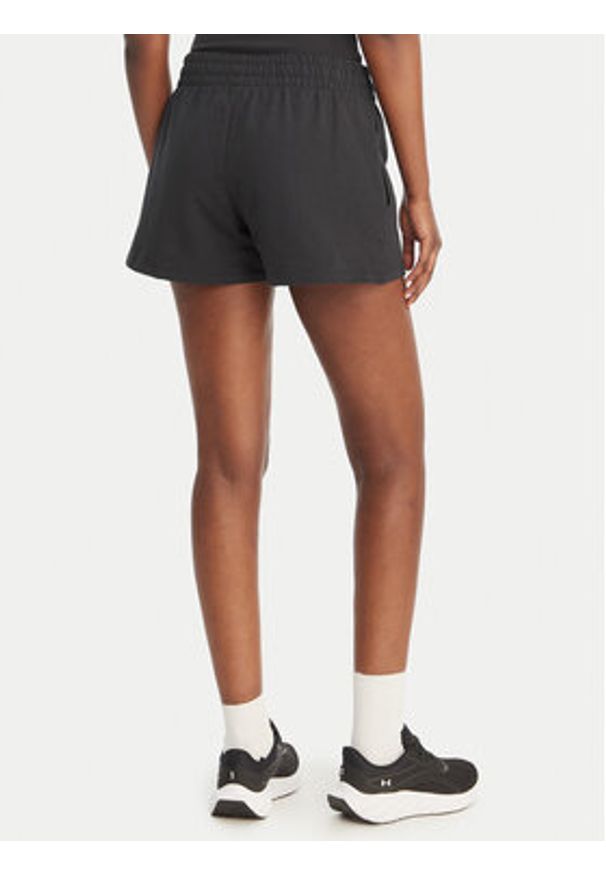 Under Armour Szorty sportowe Sport Terry 6011022 Czarny Regular Fit. Kolor: czarny. Materiał: bawełna