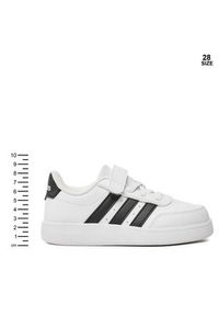 Adidas - adidas Sneakersy Breaknet 2.0 El C IE3792 Biały. Kolor: biały. Materiał: skóra #2