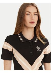Guess Sukienka codzienna V5RK00 KCOK1 Czarny Regular Fit. Okazja: na co dzień. Kolor: czarny. Materiał: bawełna. Typ sukienki: proste. Styl: casual #2