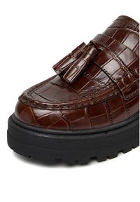Gino Rossi Loafersy EO-HOX-12036 Brązowy. Kolor: brązowy. Materiał: skóra #8