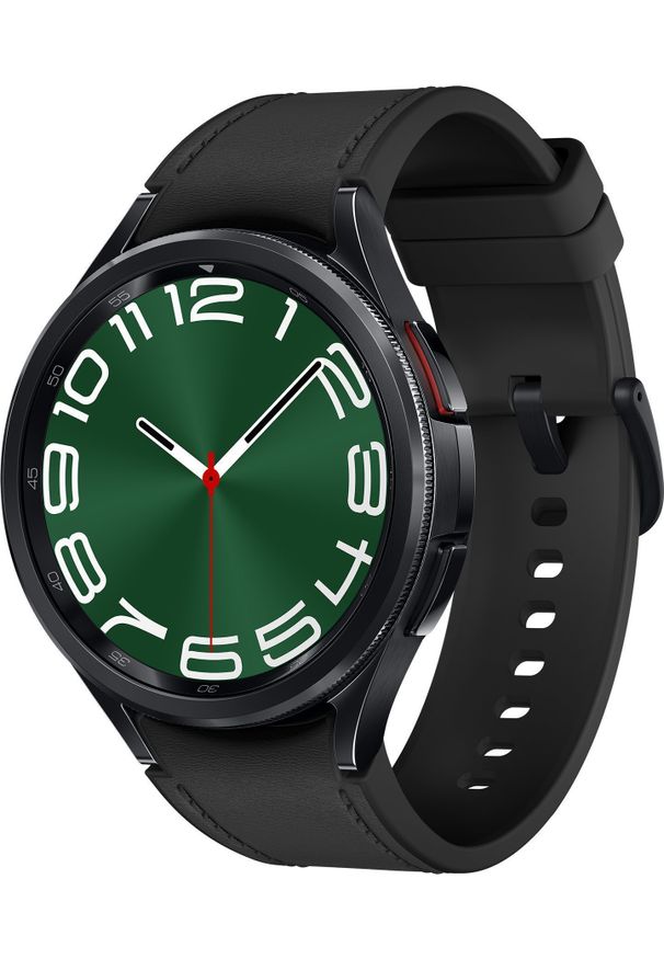 SAMSUNG - Smartwatch Samsung Galaxy Watch 6 Classic Stainless Steel 47mm LTE Czarny (SM-R965FZKAEUA). Rodzaj zegarka: smartwatch. Kolor: czarny