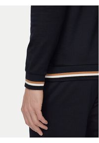 BOSS Bluza Iconic 50554836 Granatowy Regular Fit. Kolor: niebieski. Materiał: bawełna #4