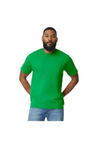 GILDAN - Koszulka Unisex Dla Dorosłych Softstyle Midweight. Kolor: zielony. Sport: turystyka piesza #1
