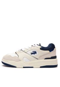 Lacoste Sneakersy Lineshot Leather Logo 747SMA0062 Beżowy. Kolor: beżowy #3