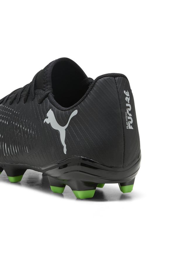 Puma - Buty piłkarskie FUTURE 8 PLAY FG/AG PUMA Black Cool Light Gray Fluo Green. Kolor: czarny, zielony, wielokolorowy. Sport: piłka nożna