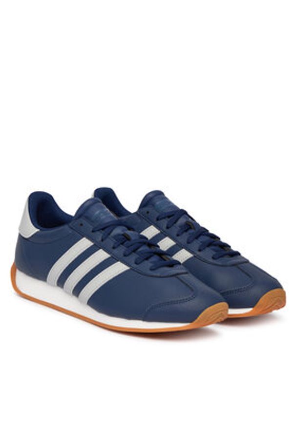 Adidas - adidas Sneakersy Runvista HQ2316 Granatowy. Kolor: niebieski. Materiał: skóra