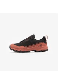 quechua - Buty turystyczne damskie Quechua MH500 Light wodoodporne. Kolor: czarny, brązowy, wielokolorowy. Materiał: kauczuk. Szerokość cholewki: normalna. Styl: sportowy