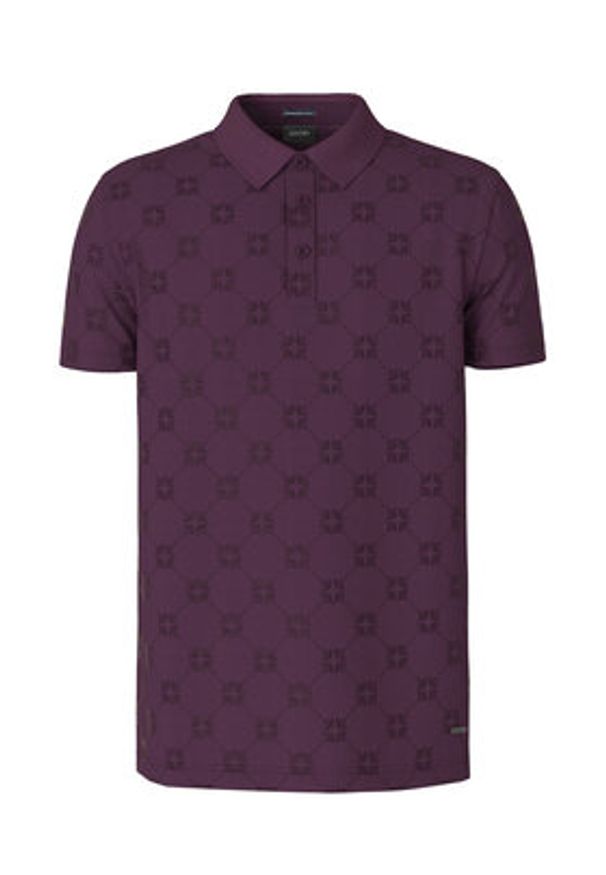 JOOP! Polo 17 JJ-24Bartholo 30046986 Fioletowy Modern Fit. Typ kołnierza: polo. Kolor: fioletowy. Materiał: bawełna